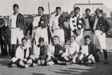 A equipa da temporada 1908/09