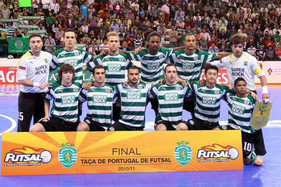 SCP Futsal Final Taça de Portugal 2010-11 Equipa.jpg