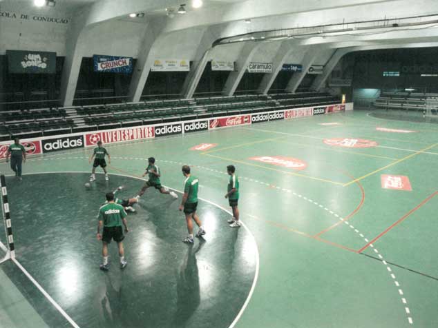 Aspecto de um treino na Nave