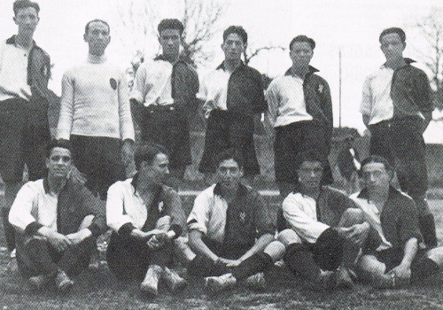 A equipa da temporada 1921/23