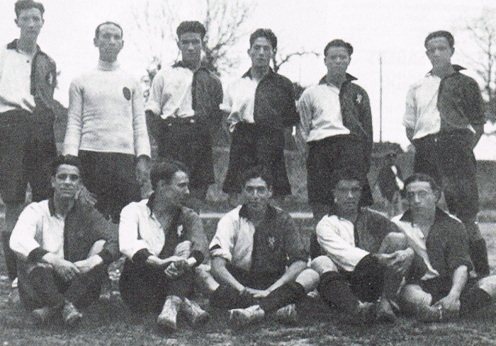 A equipa da temporada 1921/22