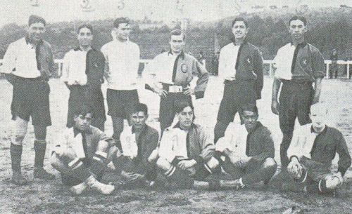 A equipa da temporada 1916/17