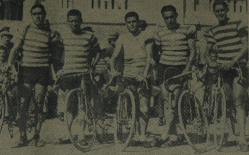  A equipa do Sporting que ganhou a Volta em 1941