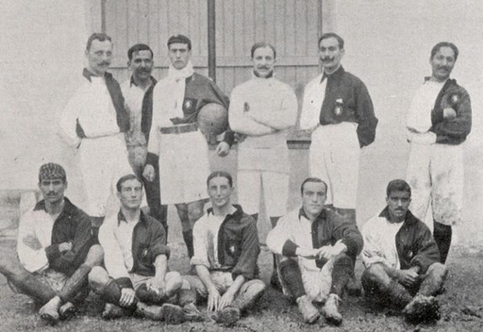 A equipa da temporada 1908/09
